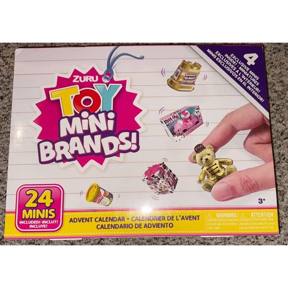 Mini Brands Toys Limited Edition Advent Calendar by ZURU - 24 Day Advent Cale... - Picture 2 of 4